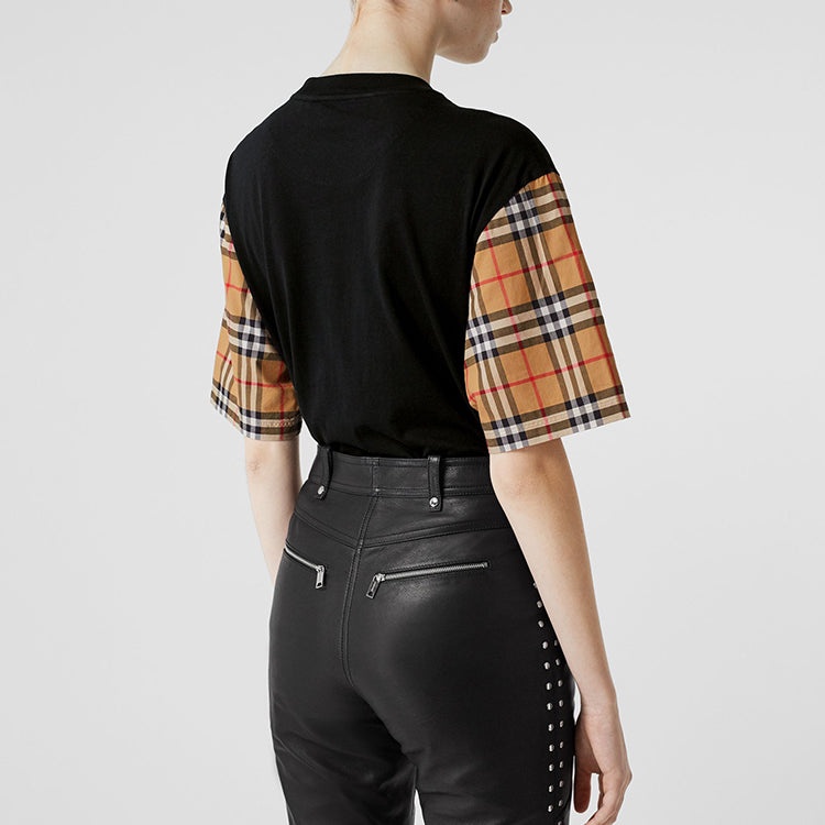 (WMNS) Burberry Vintage Check oversized in Black 80148951 - 6