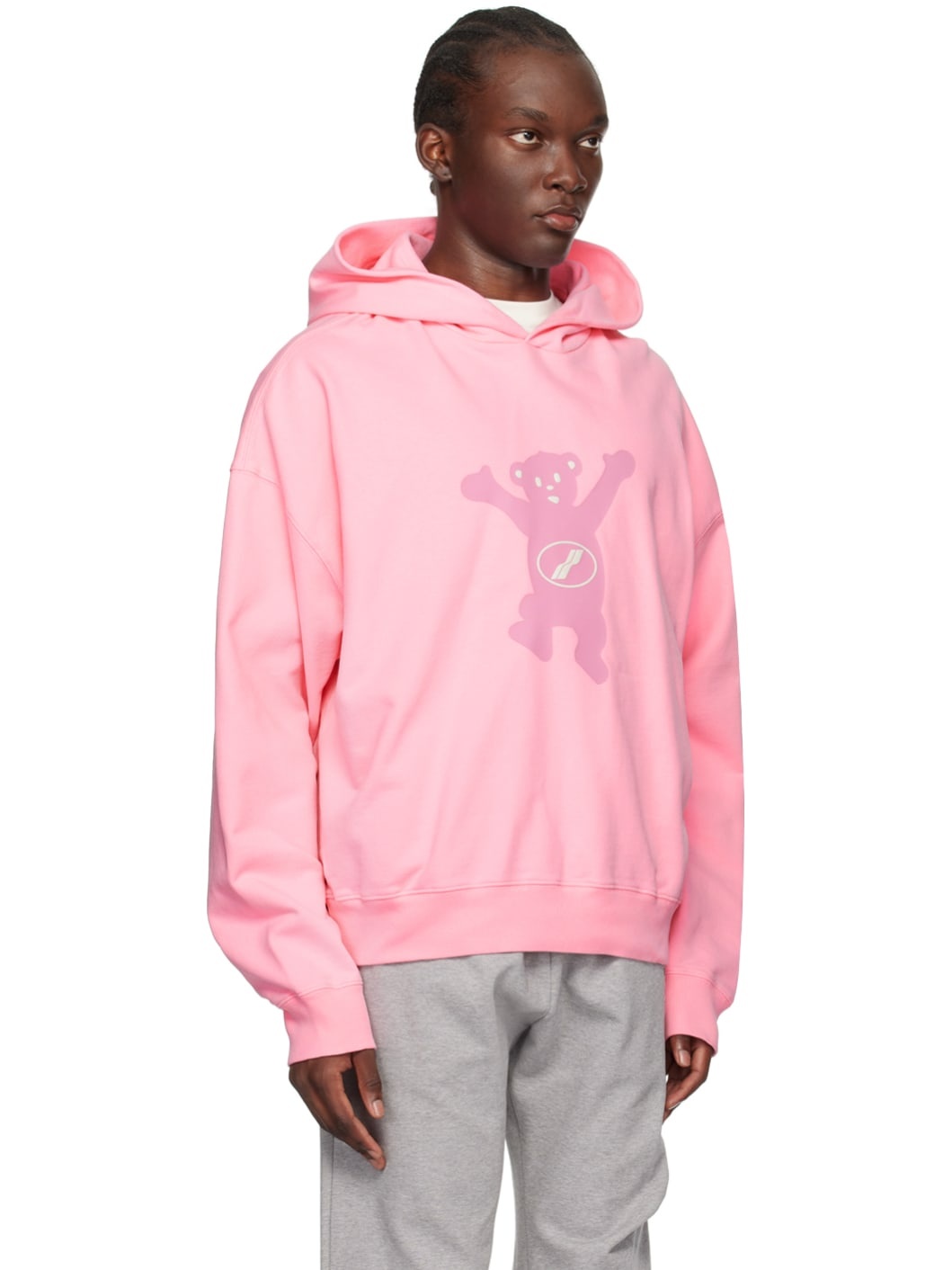 Pink Teddy Hoodie - 2