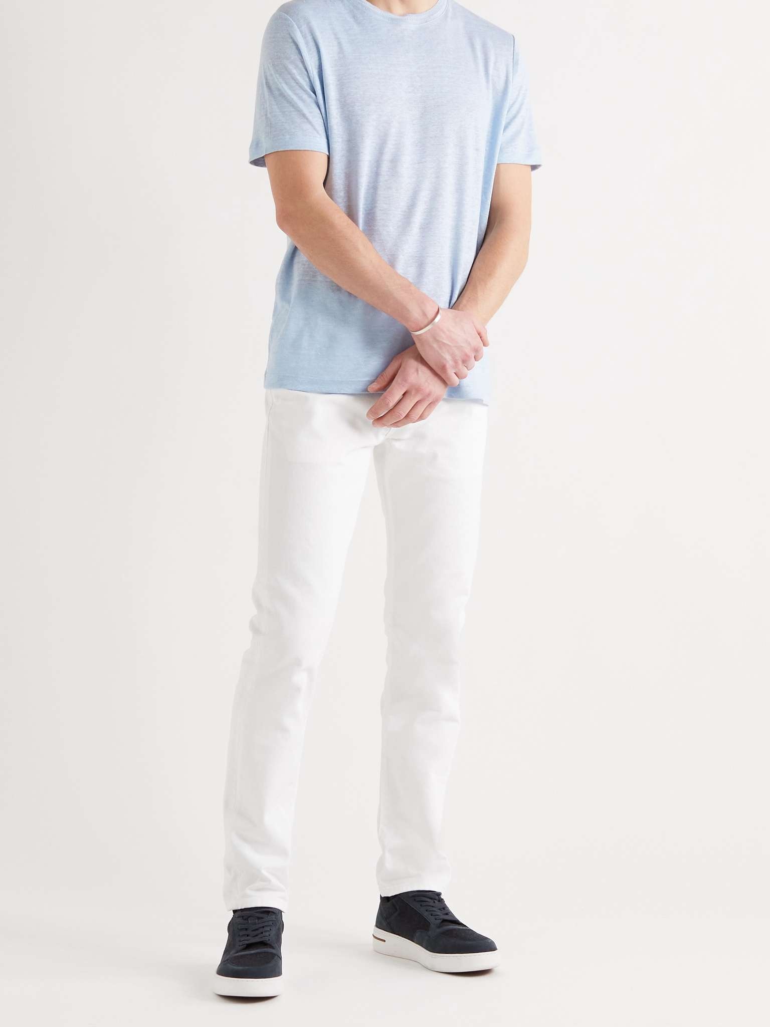 Linen-Jersey T-Shirt - 7