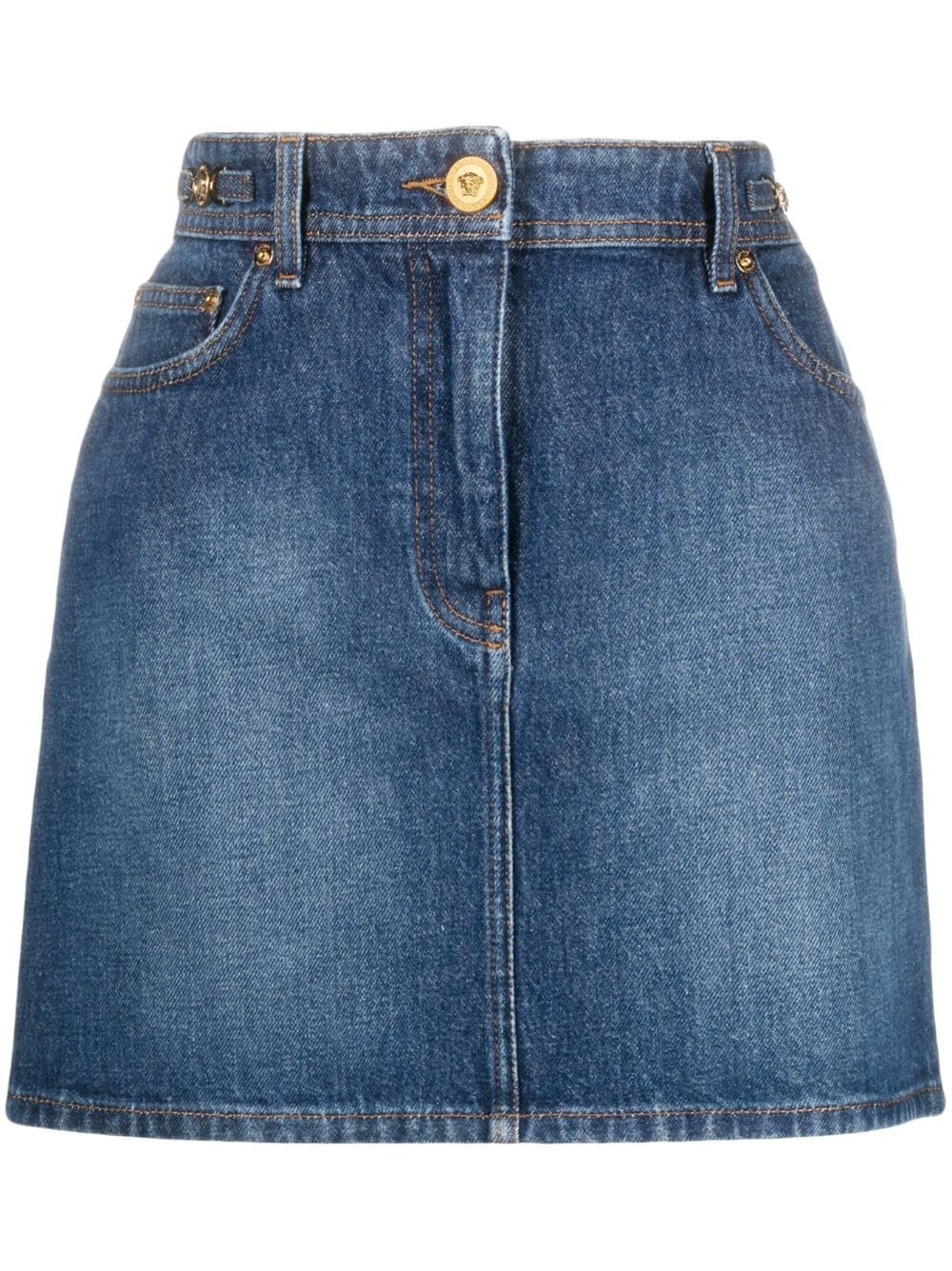 Medusa denim skirt - 1