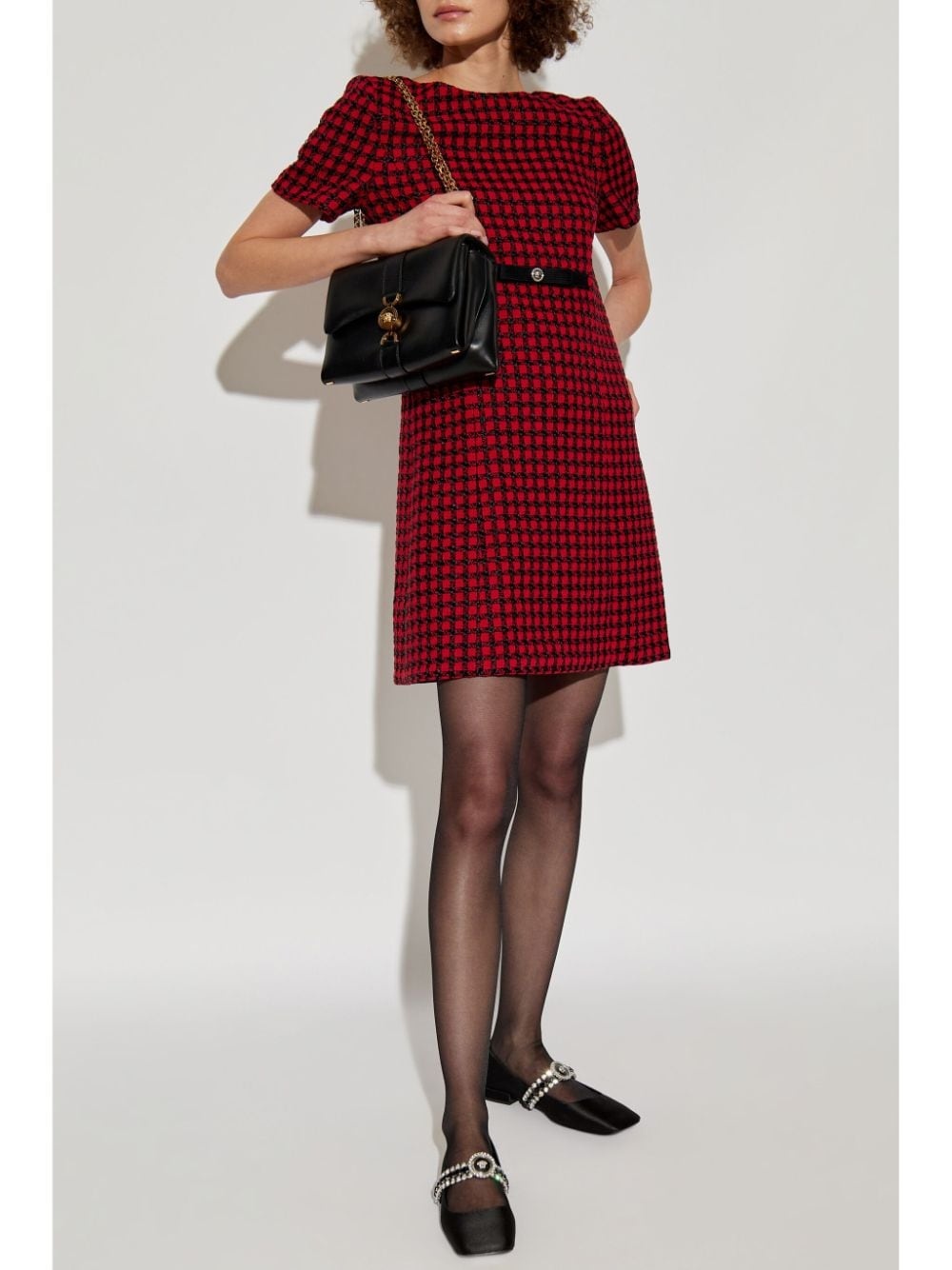 Medusa tweed mini dress - 2