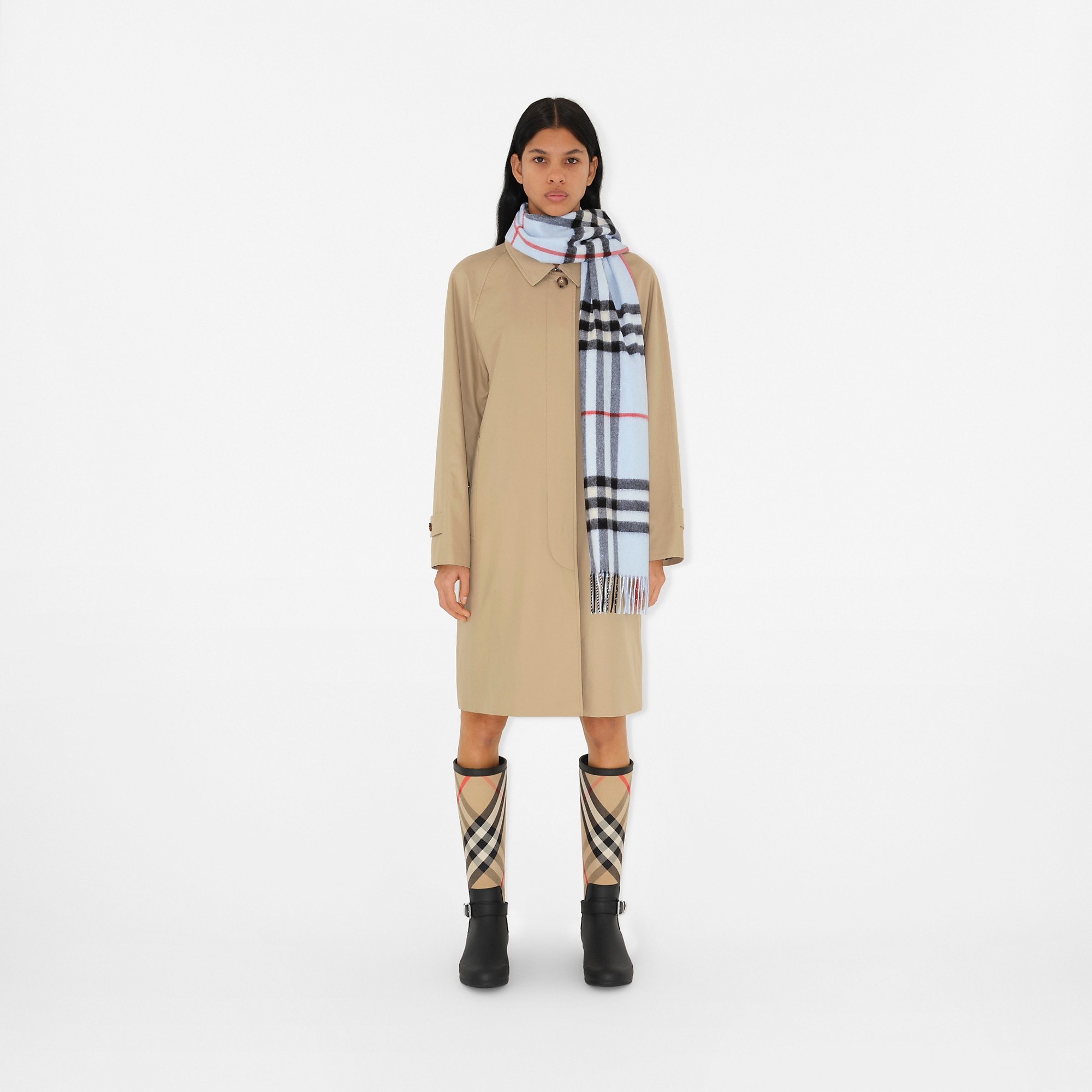 Check Cashmere Scarf - 2