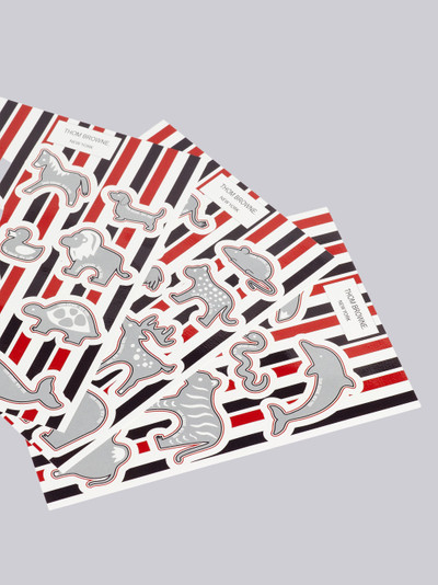 Thom Browne Tricolor Animal Icon Sticker Set outlook