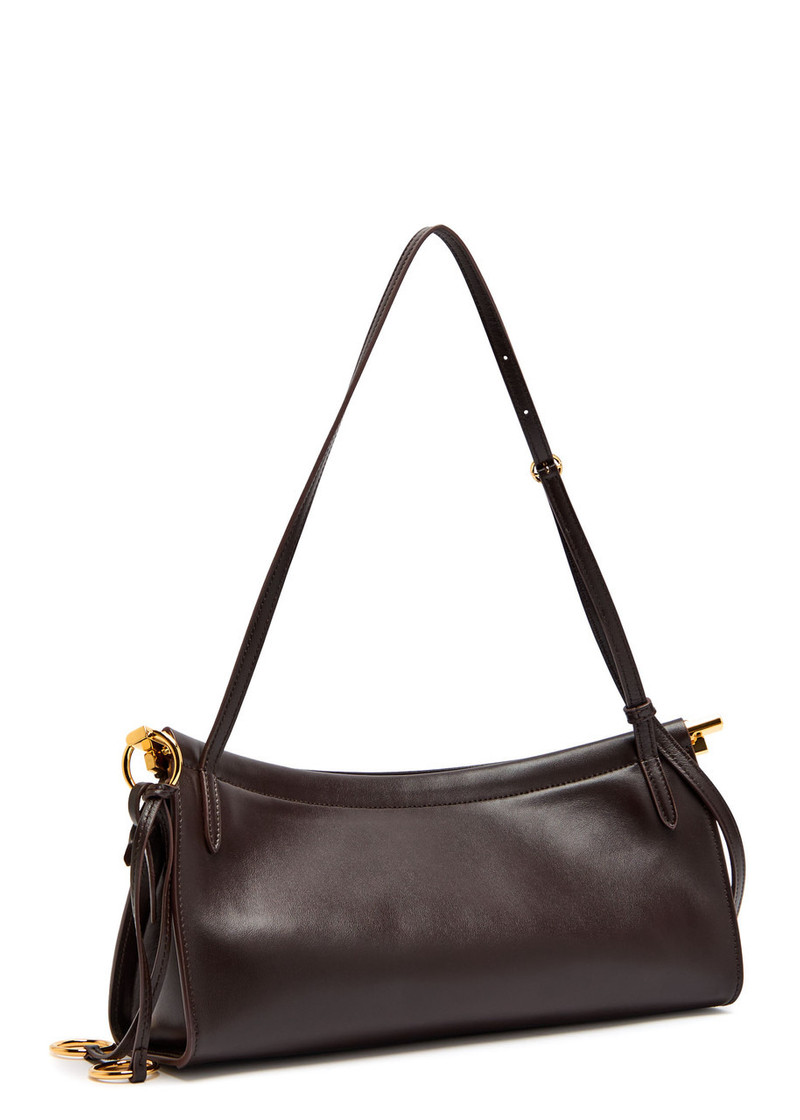 Alaïa Alaïa East West Medium Leather Shoulder bag outlook