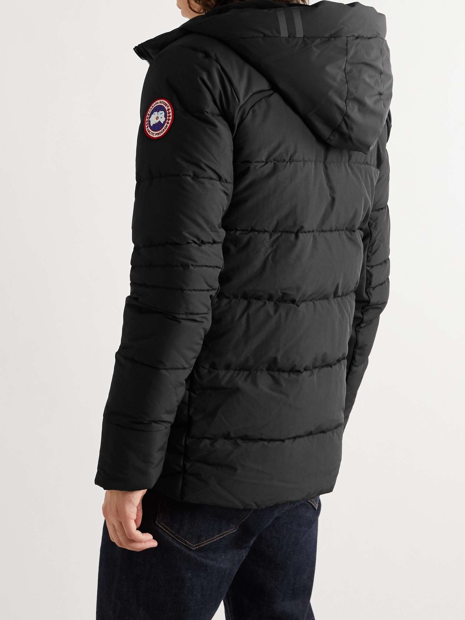 HyBridge Quilted Nylon Hooded Down Jacket - 4