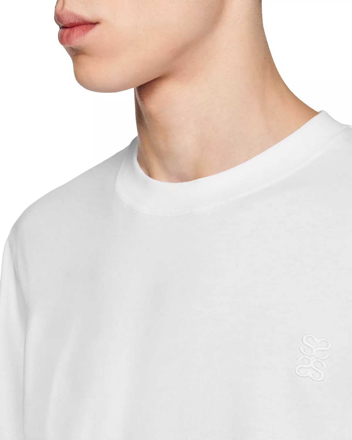 Crewneck Logo Tee - 5