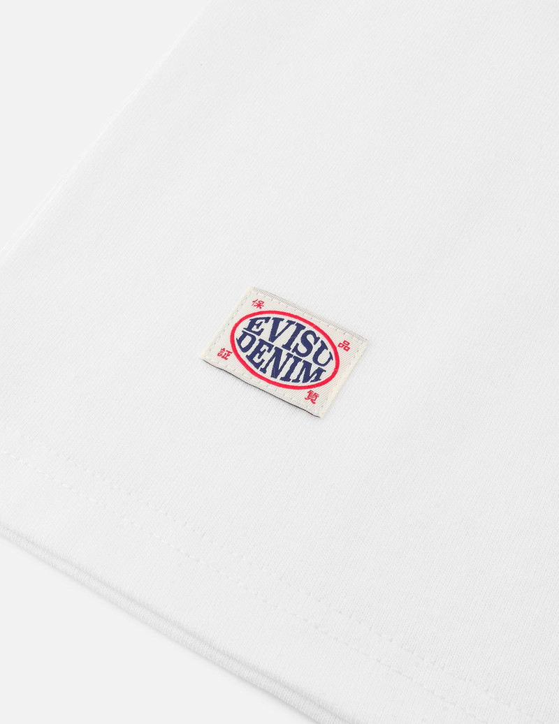 Seagull and Slogan Print Relax Fit T-shirt 8