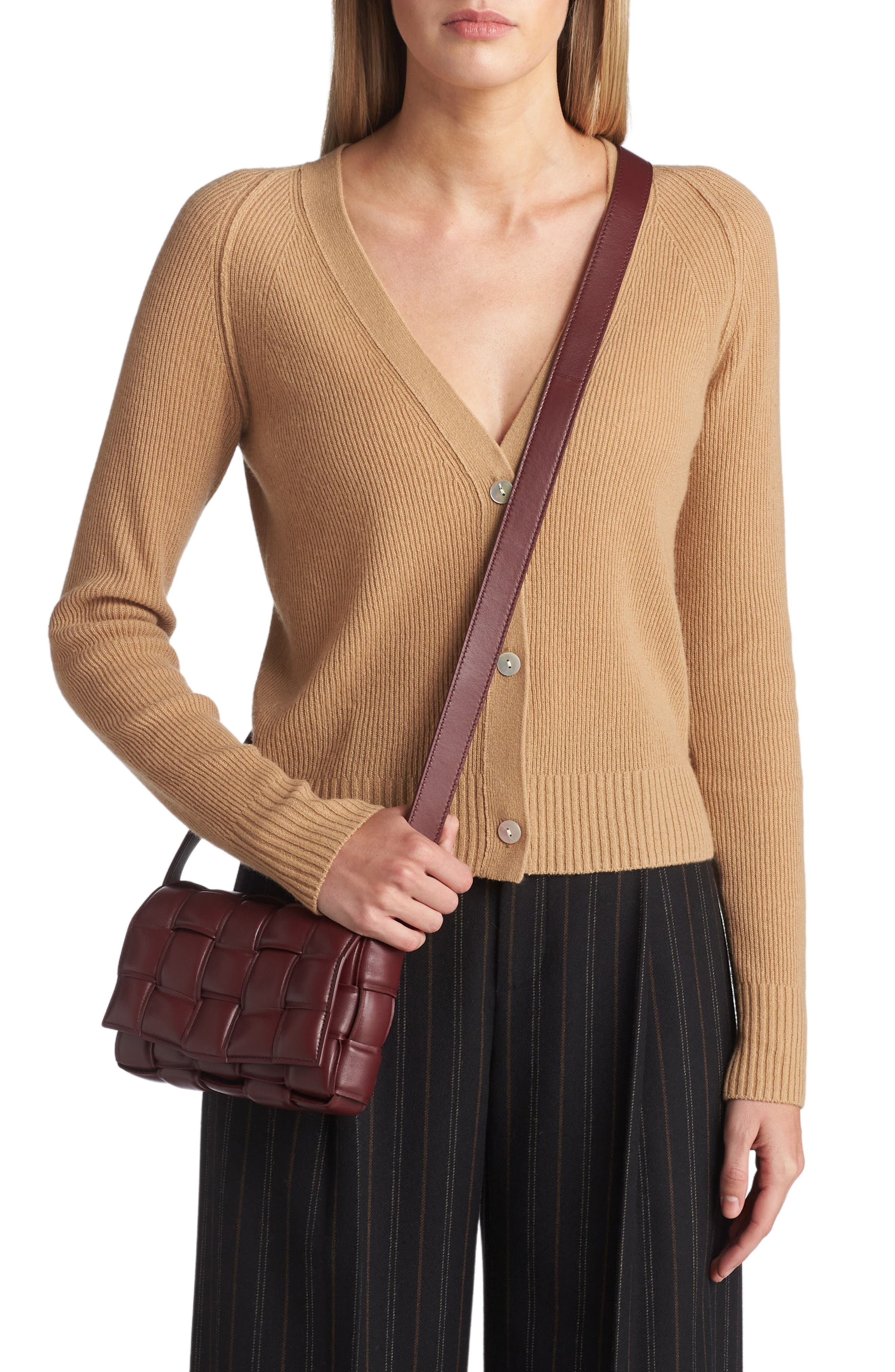 Small Padded Cassette Intrecciato Leather Crossbody Bag - 2