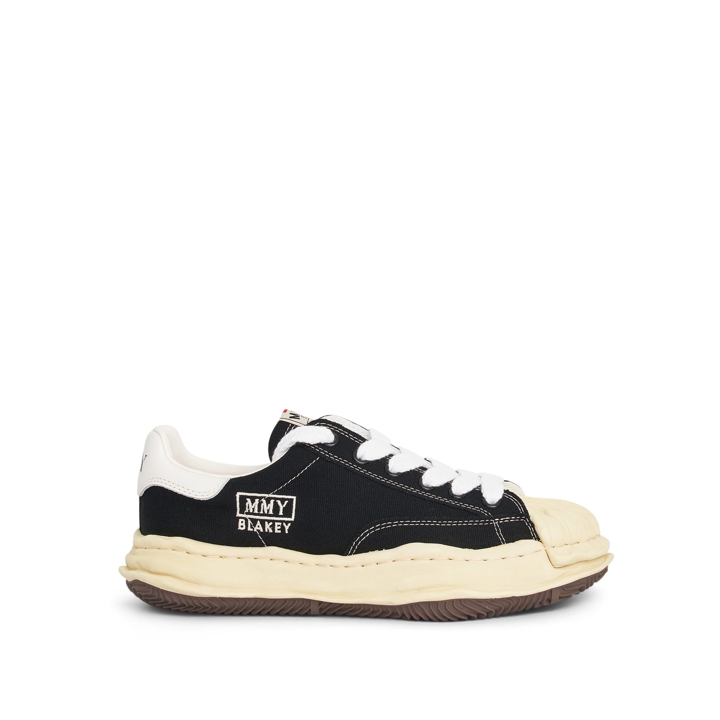 Blakey OG Vintage Low Top Sneaker in Black/White - 1