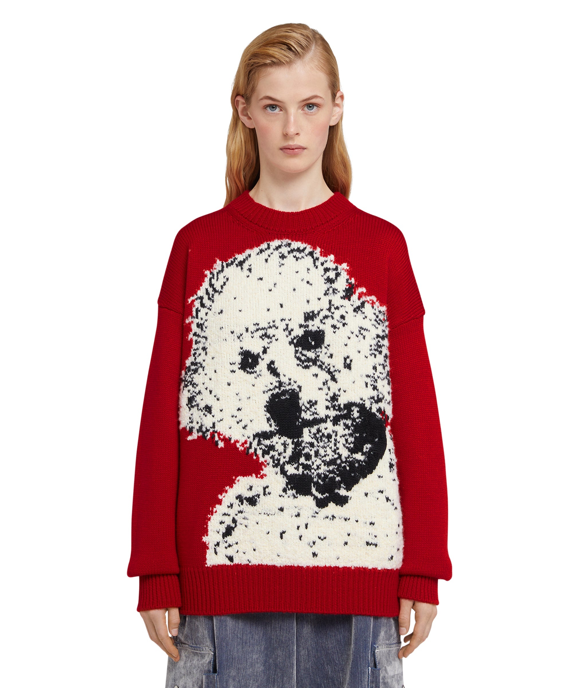 Blended wool "Poodle Knit" sweater - 2