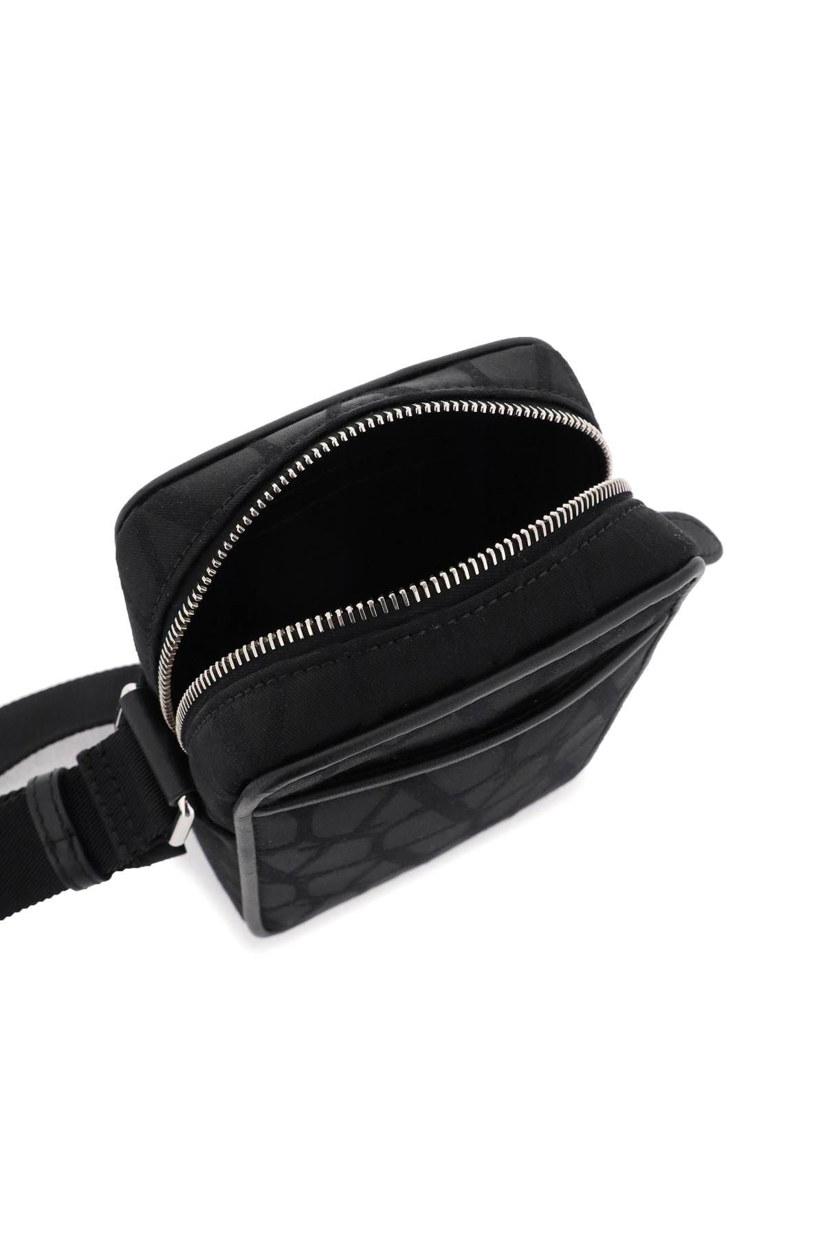 SMALL BLACK ICONOGRAPHE CROSSBODY BAG - 4