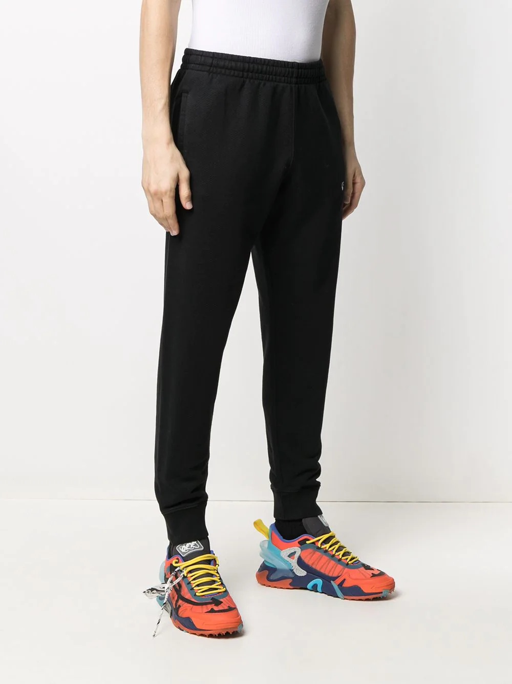 logo-print drawstring track pants - 3