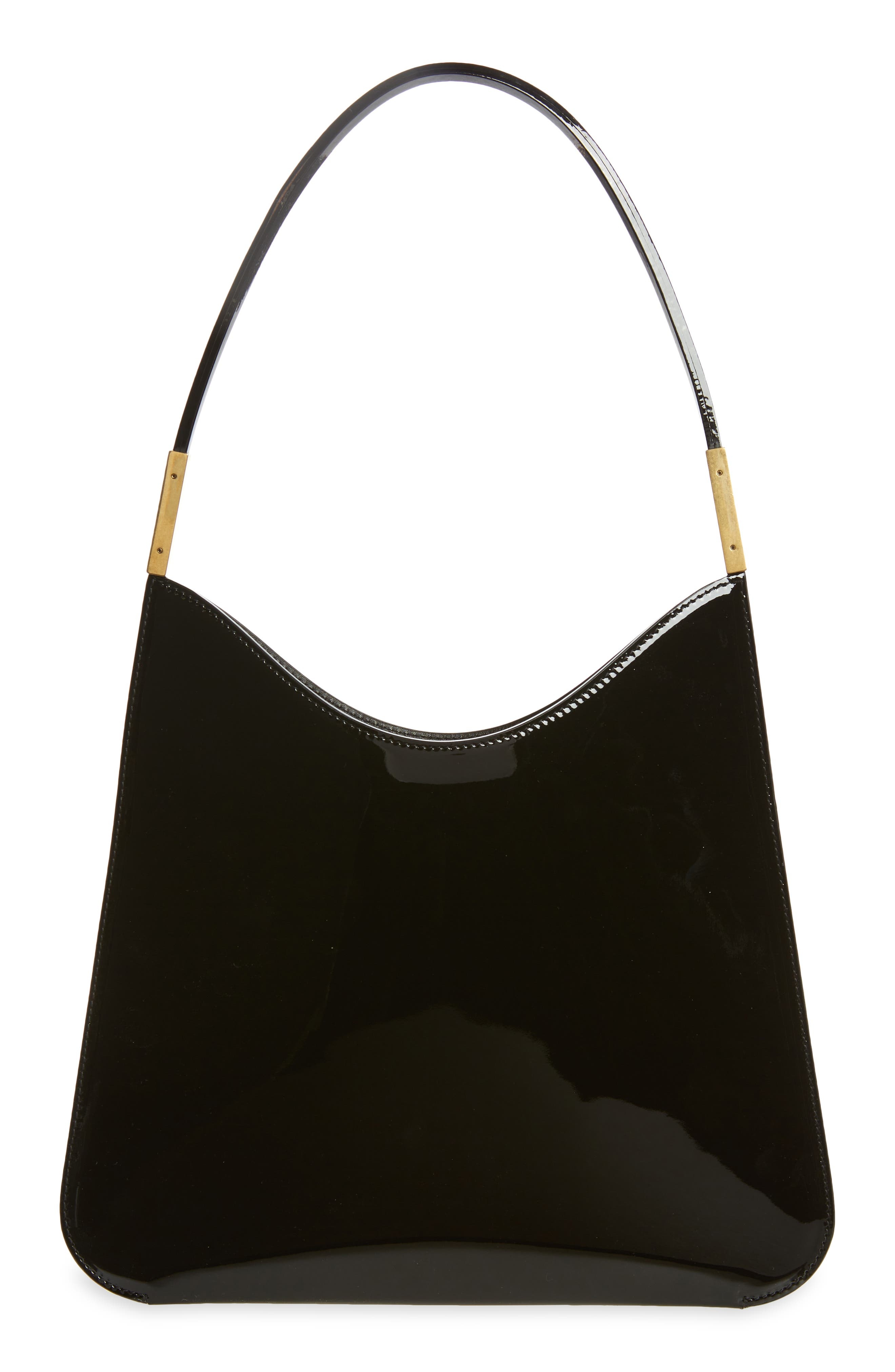 Sac Patent Leather Hobo Bag - 3