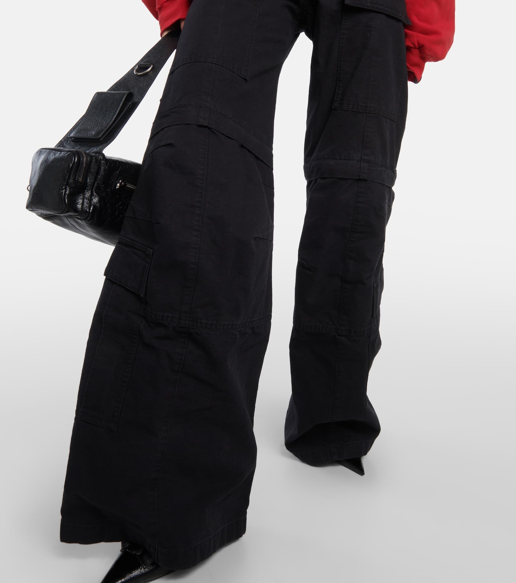 Cotton cargo pants - 6