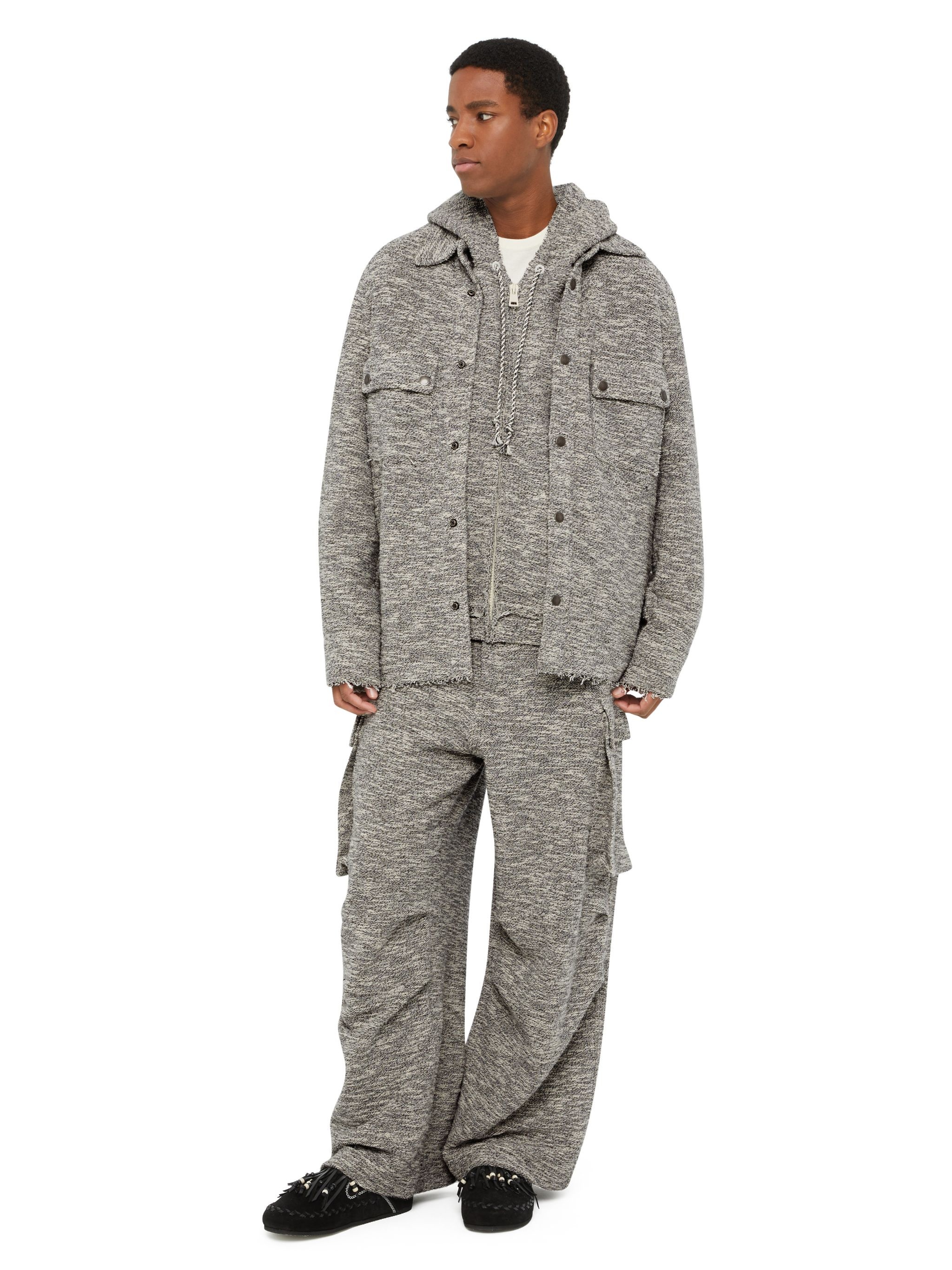 B & W Mouline’ Cargo Pants - 2