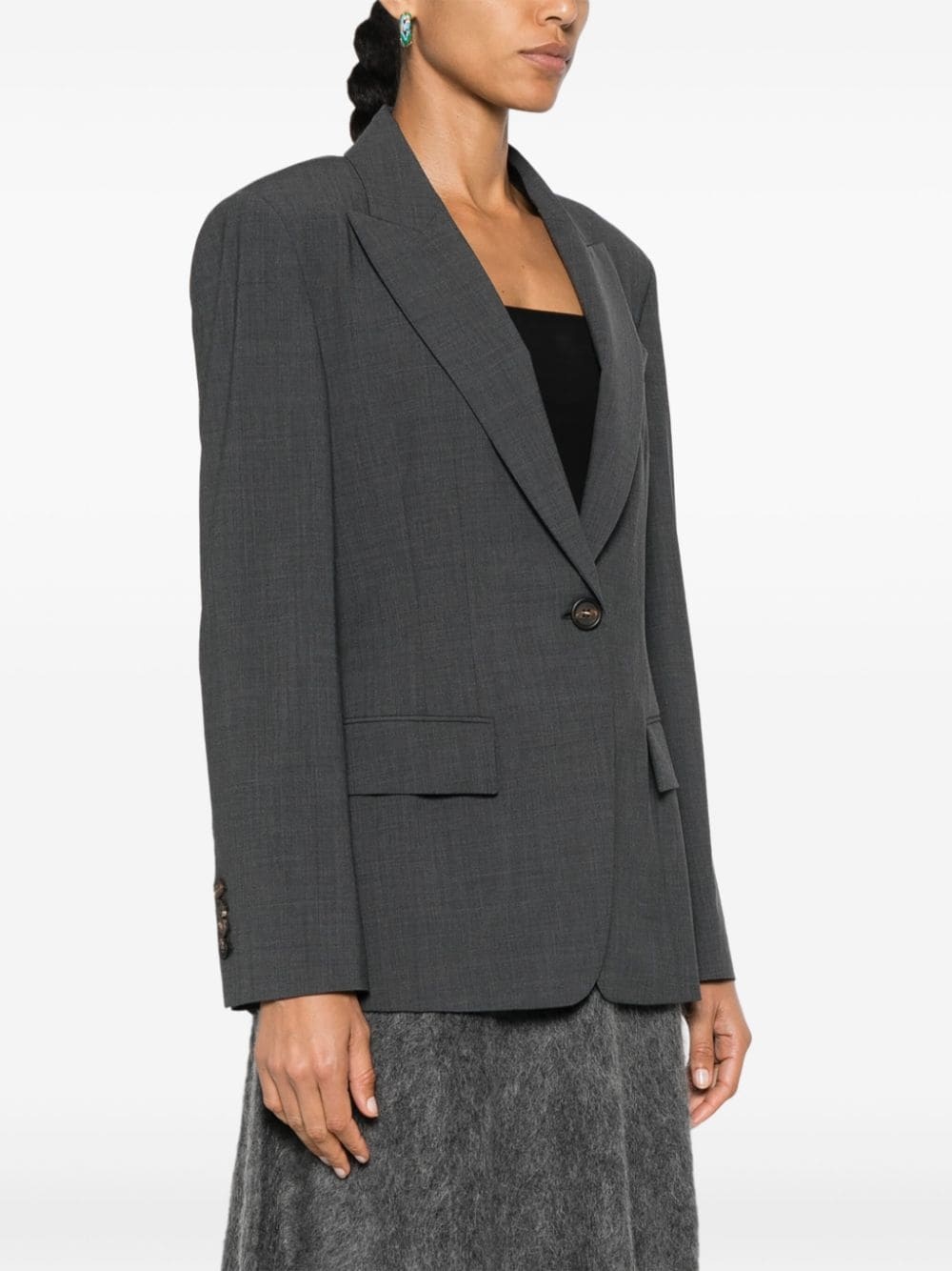 Monili-chain blazer - 3