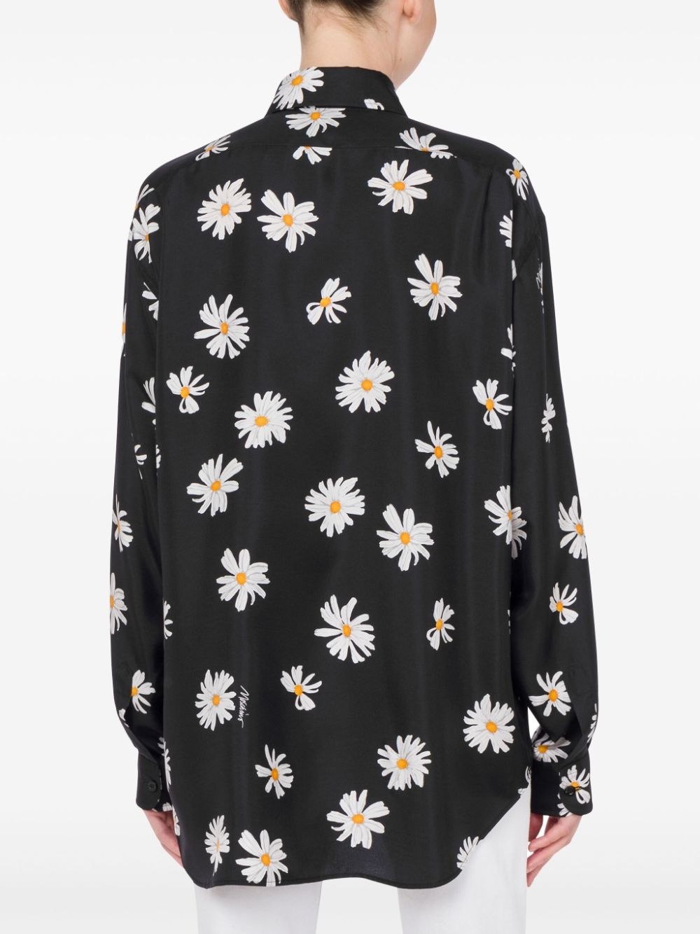 floral-print shirt - 3