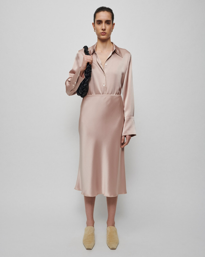 Nanushka ZARINA - Slip skirt - Himalayan salt outlook