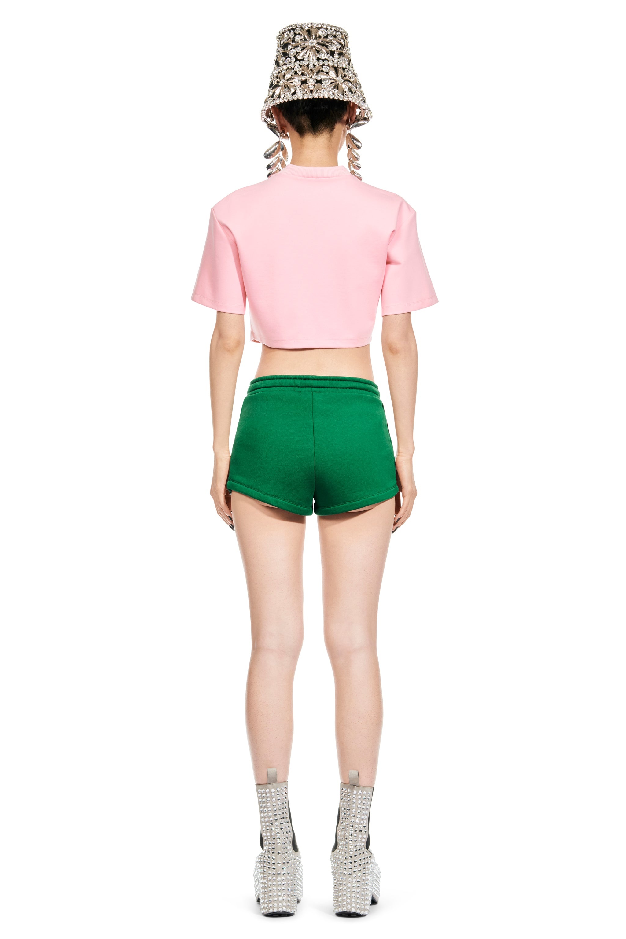 DECO BOW CROPPED T-SHIRT - 5