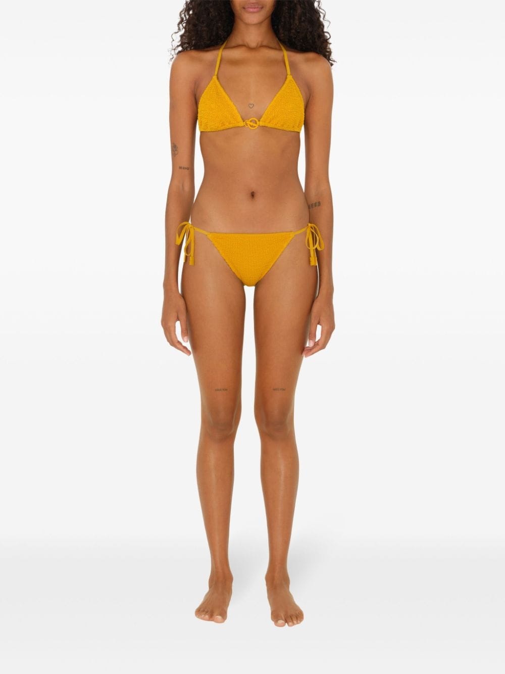 chain-detail bikini top - 4