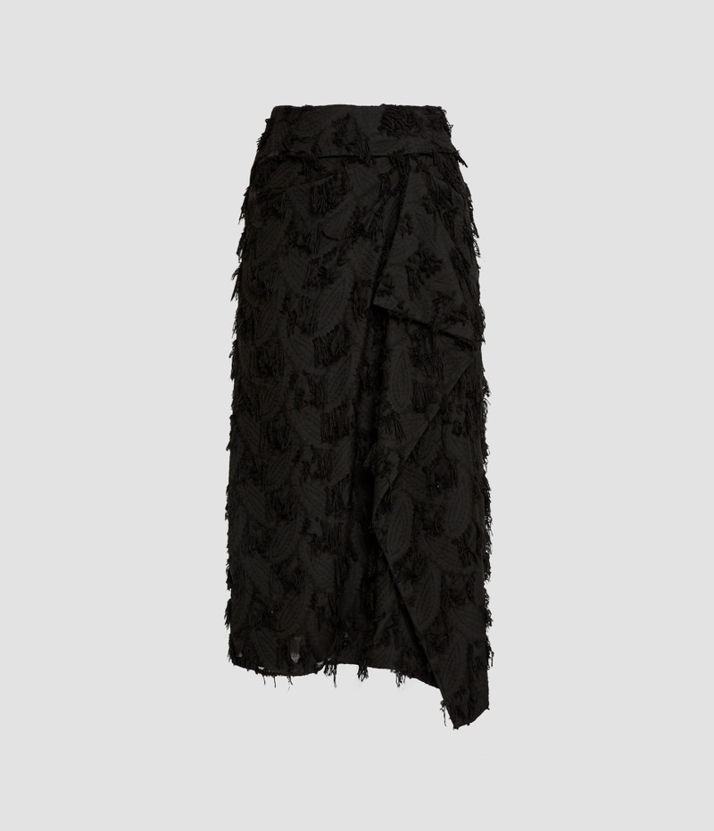 Erdem DRAPED MIDI SKIRT outlook