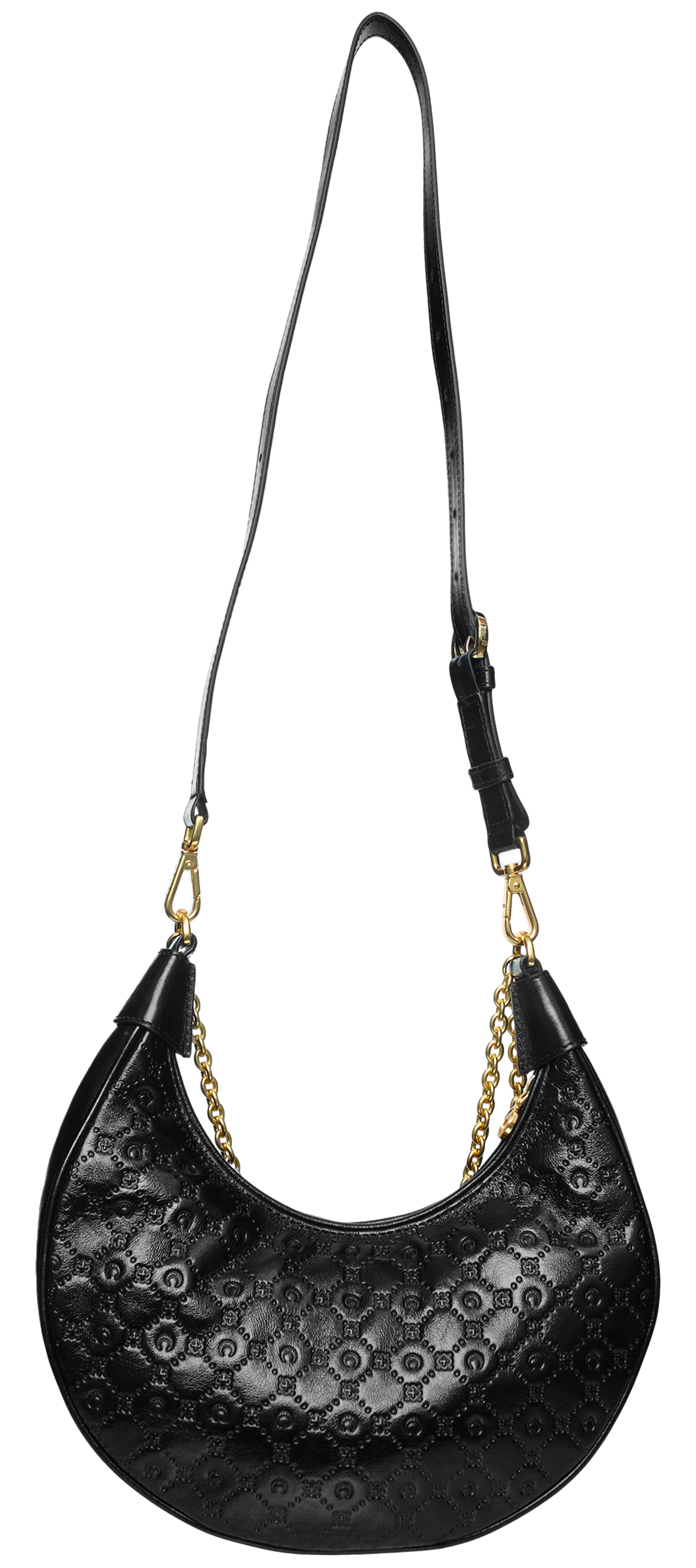 LEATHER BAG WITH CHAIN - 2