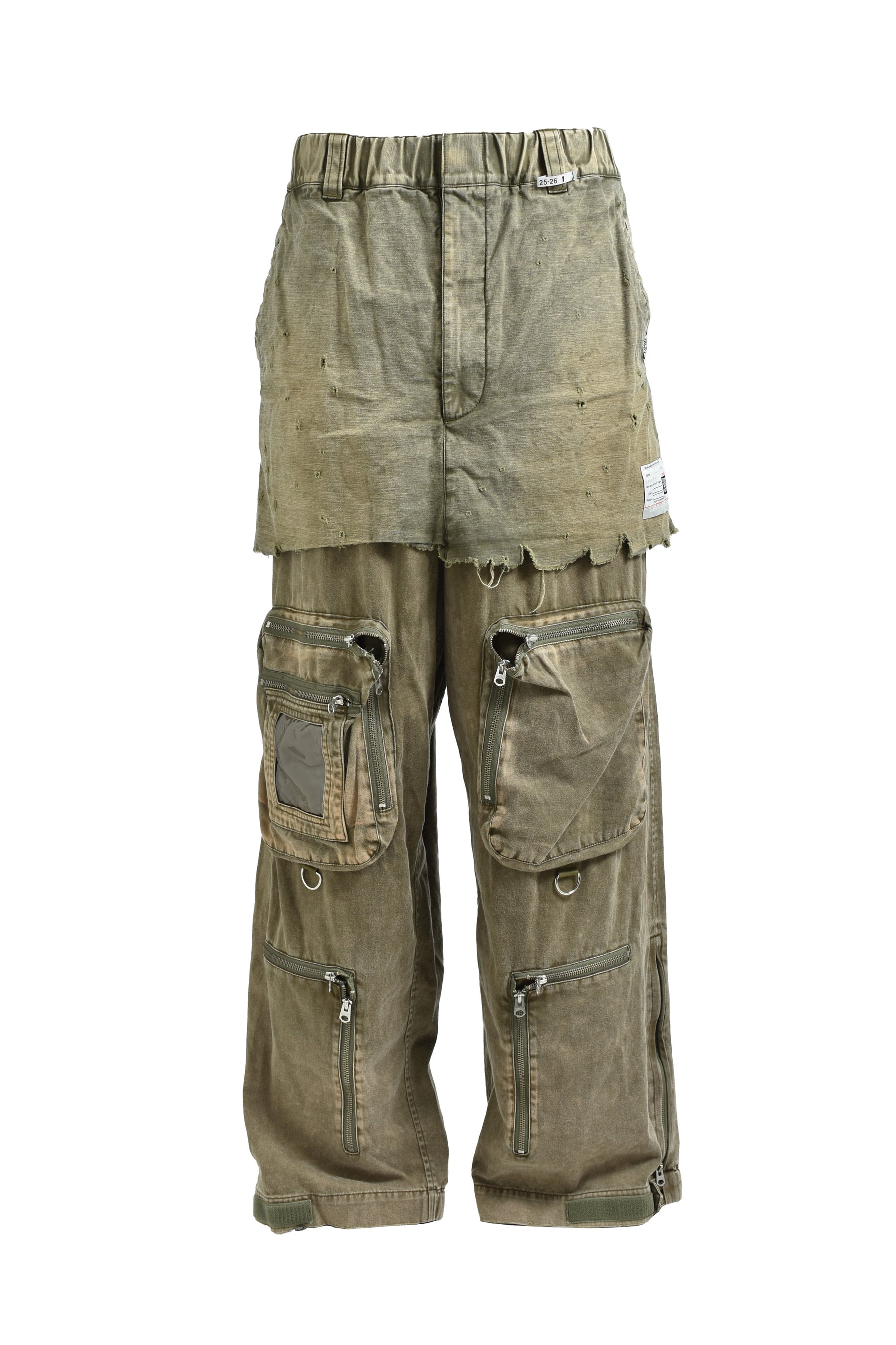 WAIST LAYERD FLIGHT PANTS / KHA - 5