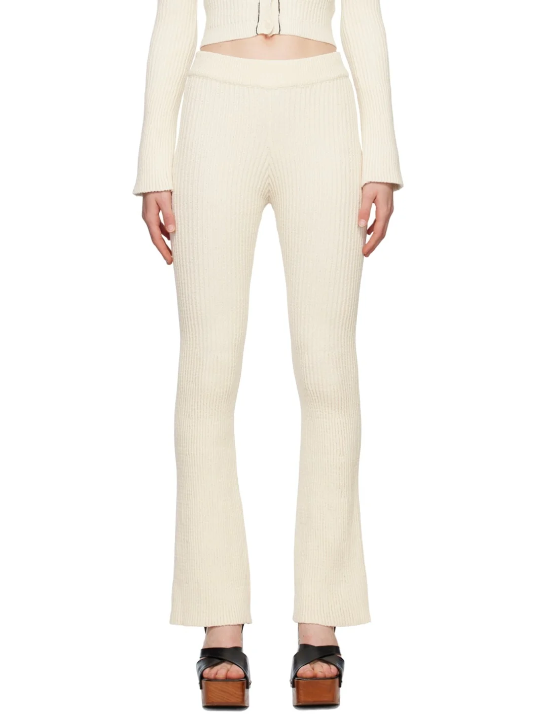 Off-White Rib Lounge Pants - 1