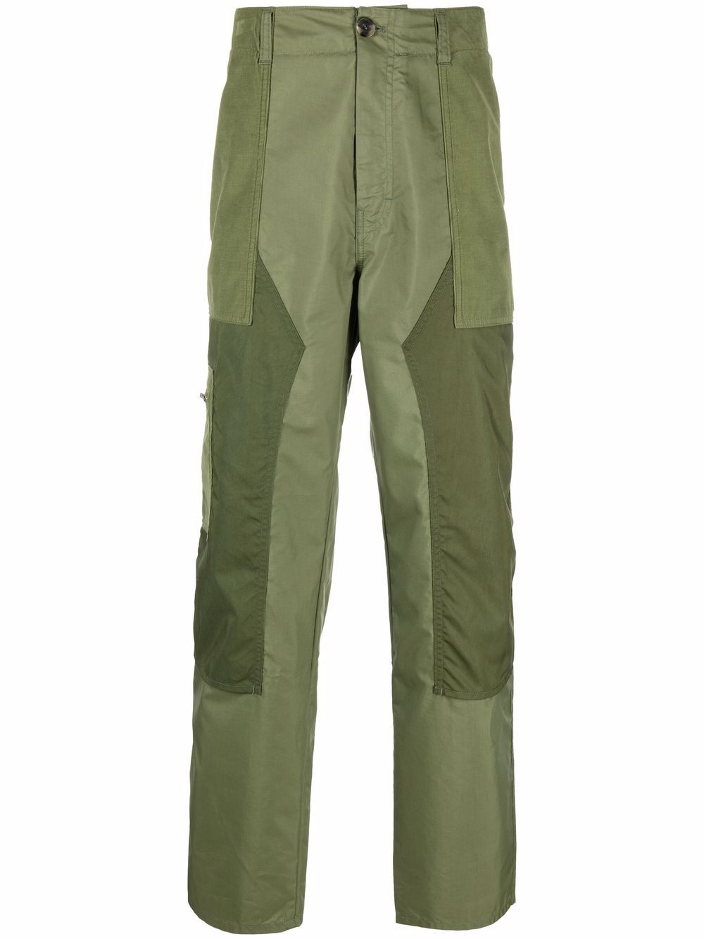 straight-leg cargo pants - 1