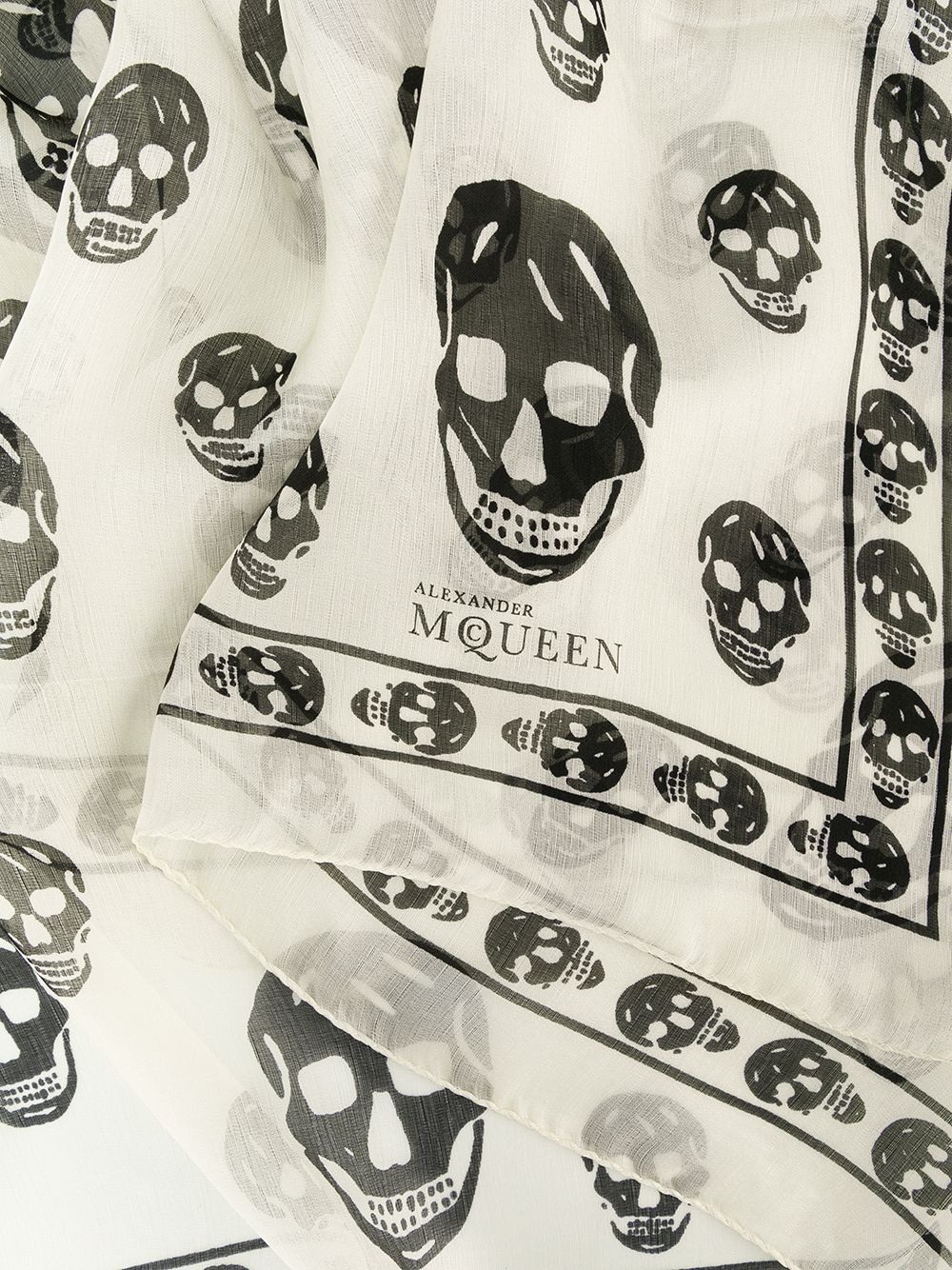 Biker Skull print scarf - 3