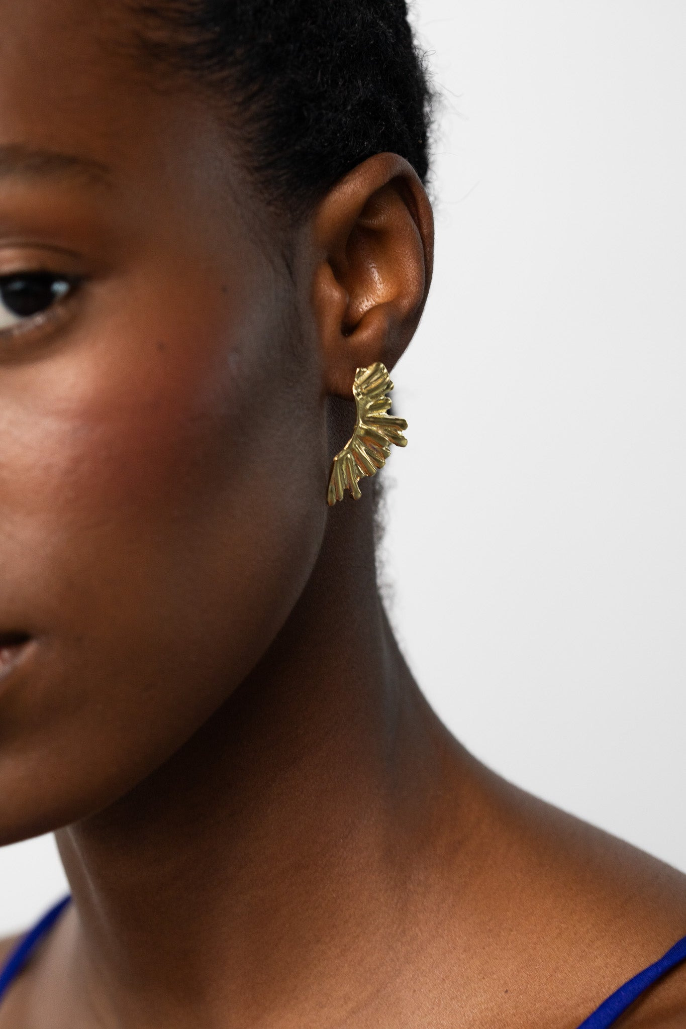 Crescent Sun Earrings - 5