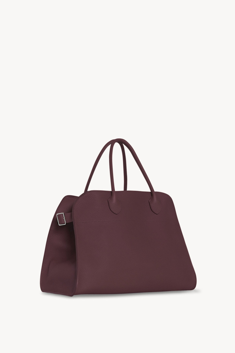 The Row Soft Margaux 15 Bag in Leather outlook