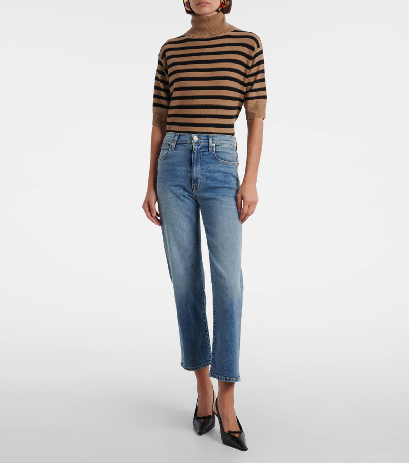 London cropped straight jeans 7