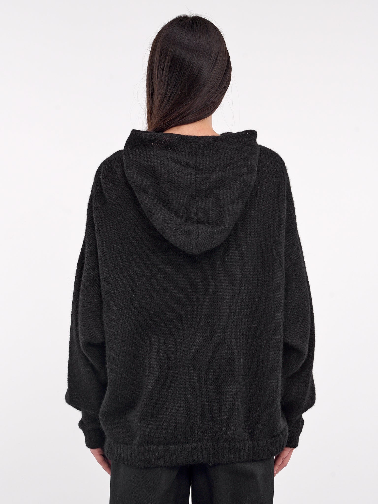 Hand-Knit Oversized Hoodie - 3