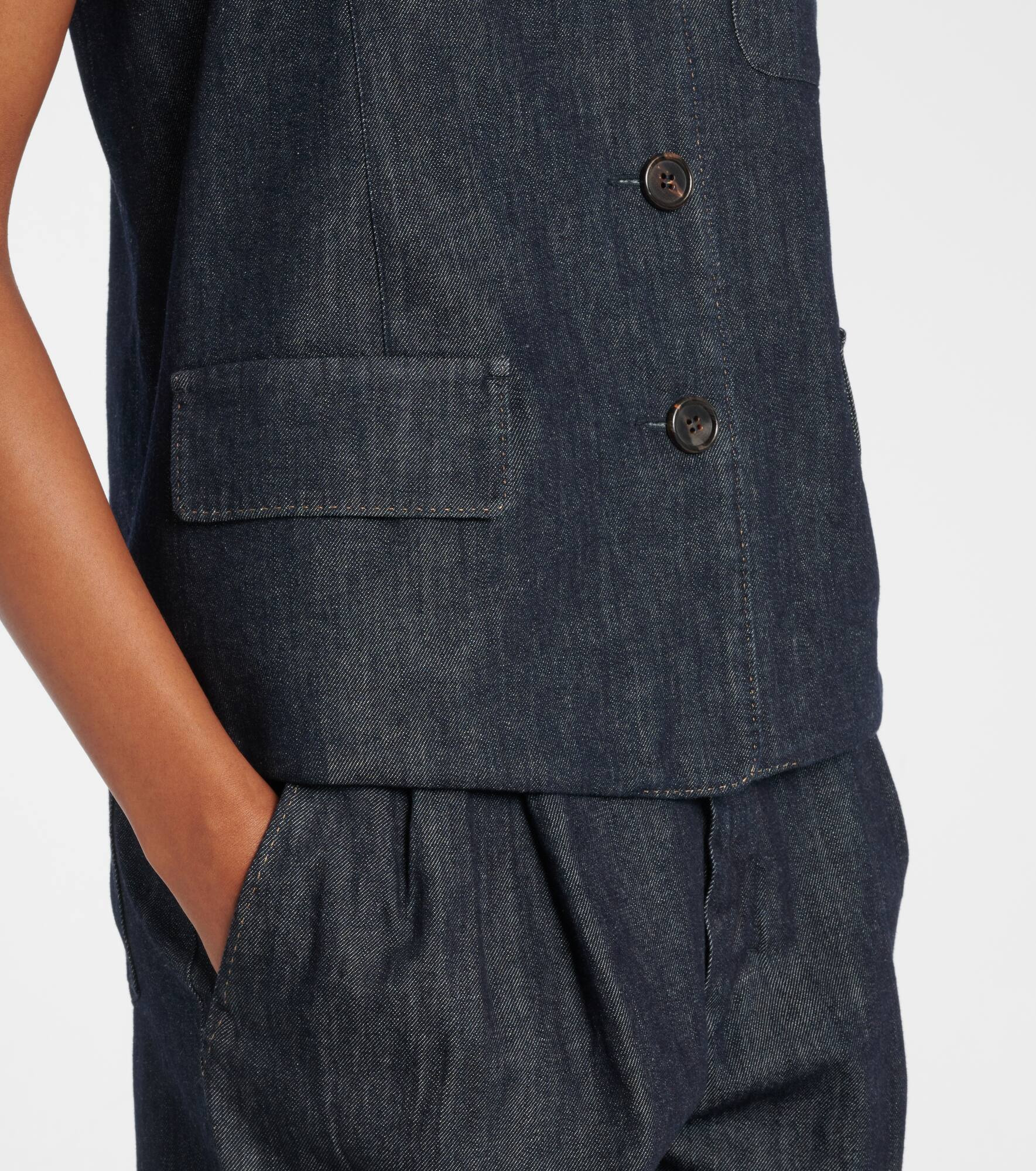 Denim vest - 5