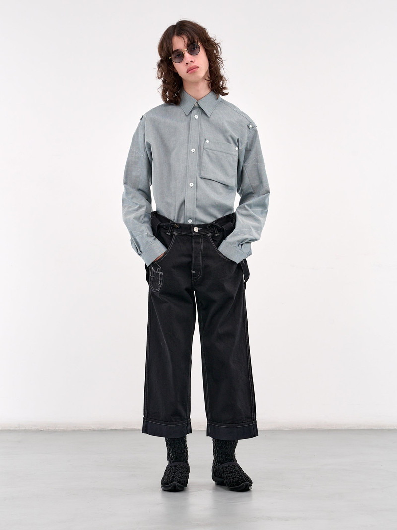 Junya Watanabe MAN Suspender Denim Jeans outlook