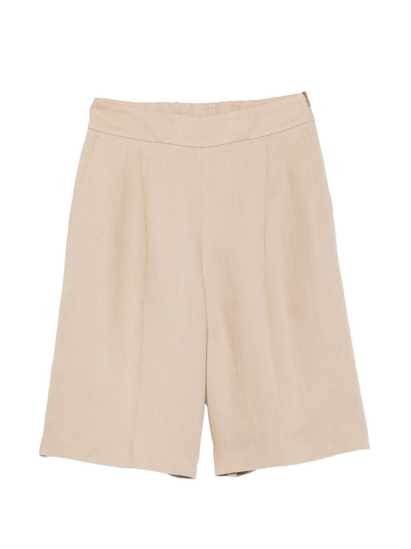 pleated shorts 1