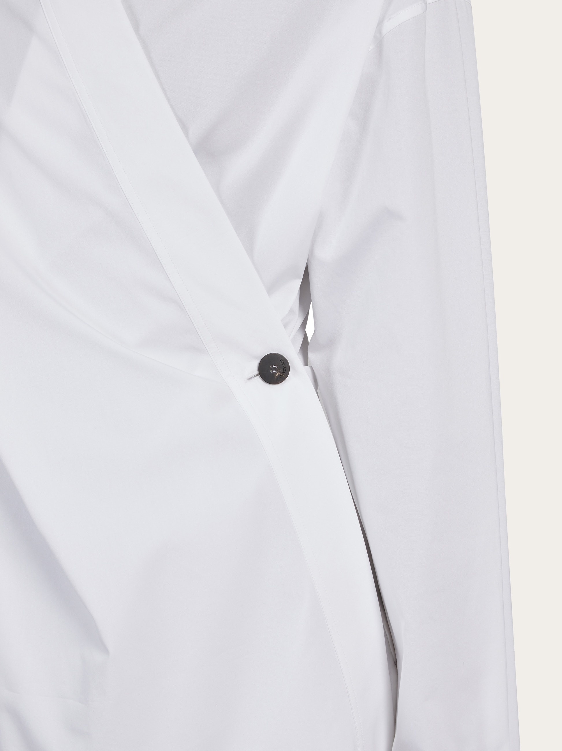 Asymmetric cotton shirt - 4