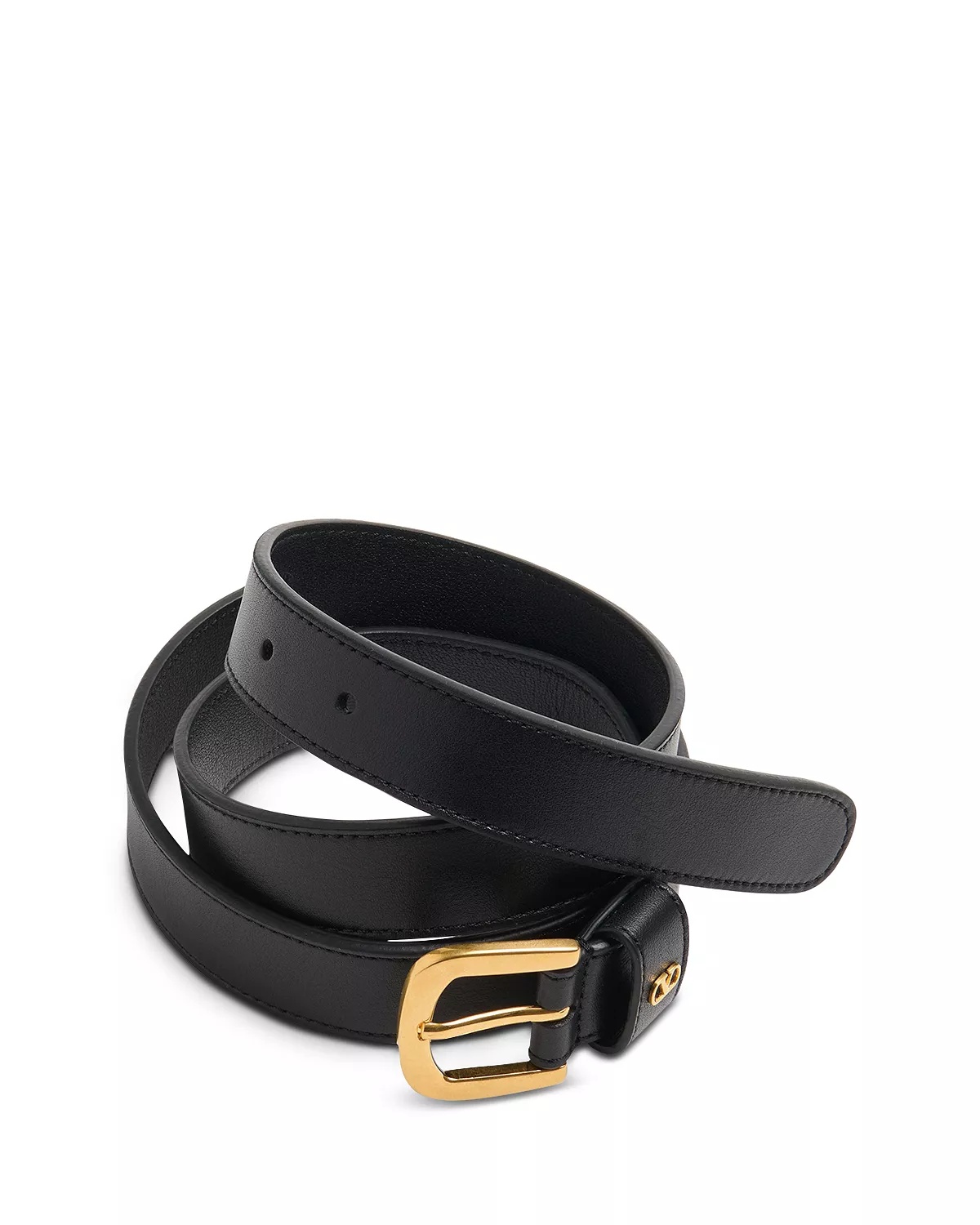 Men's VLogo Leather Belt - 3