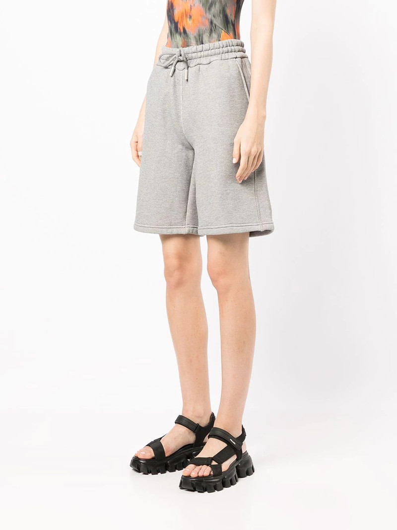 Diag-stripe drawstring shorts 3