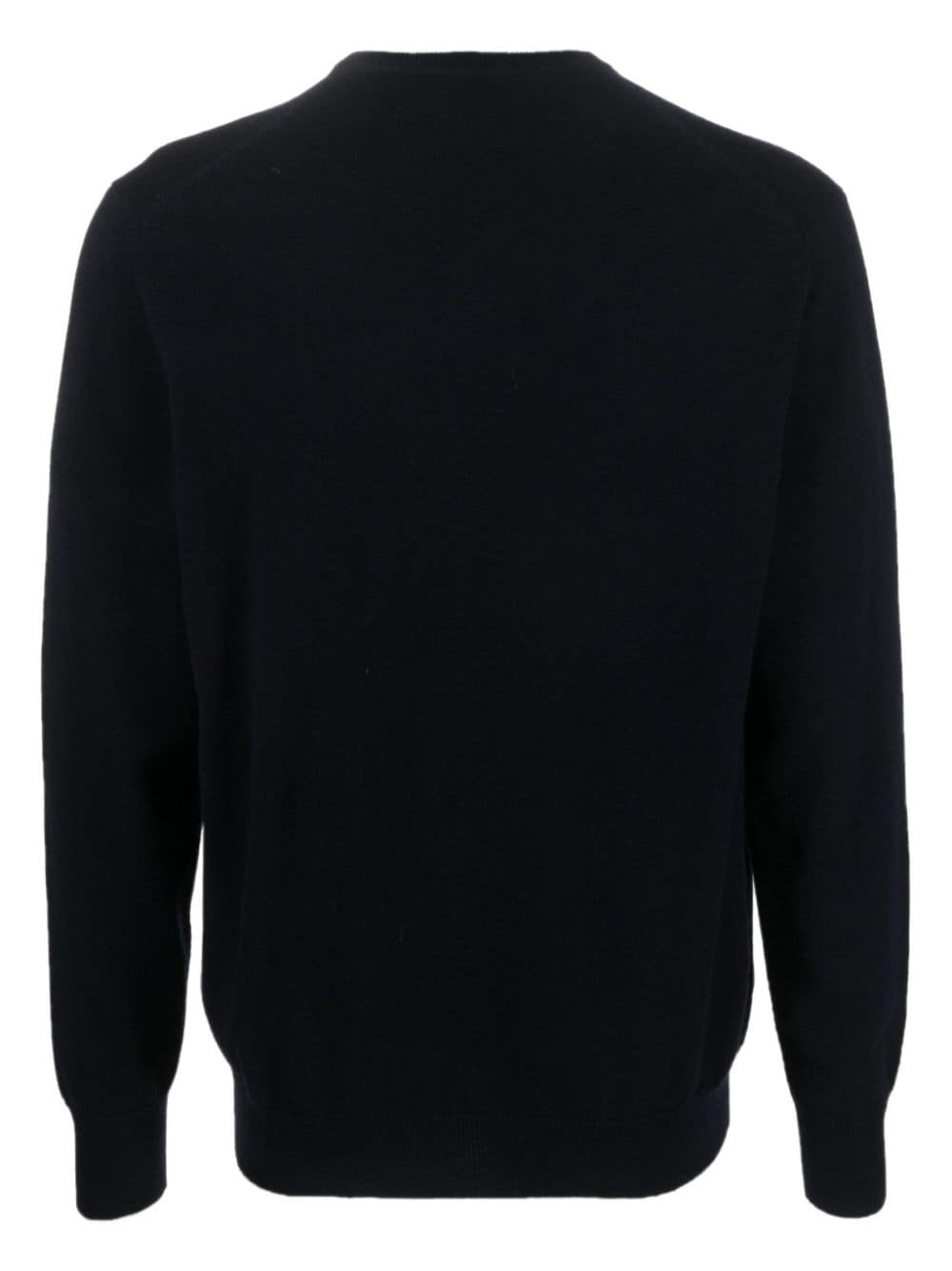 V-neck cashmere jumper - 2