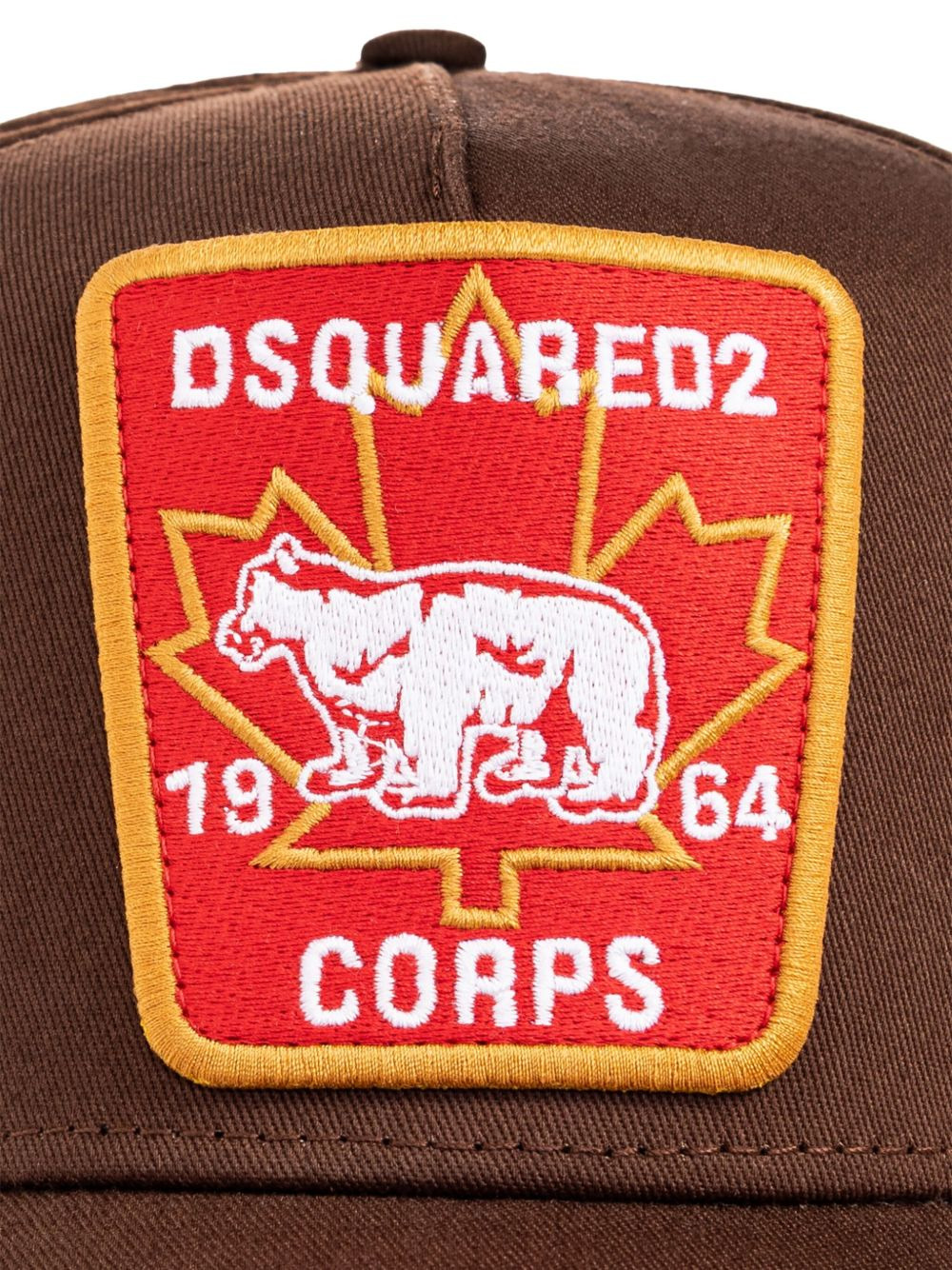 bear-maple leaf patch cap - 3