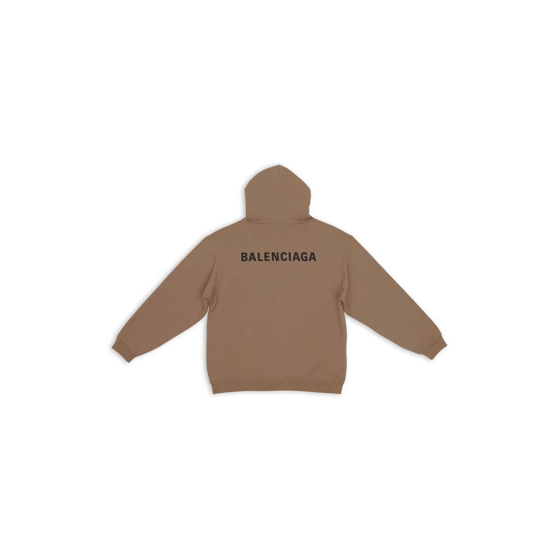 Beige balenciaga hoodie sale