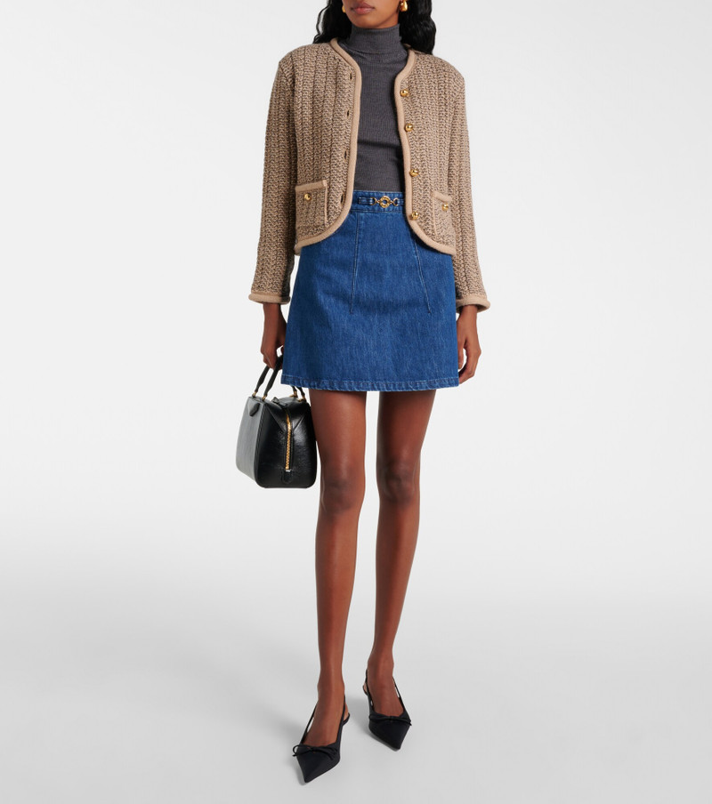PATOU Wool and alpaca cardigan outlook
