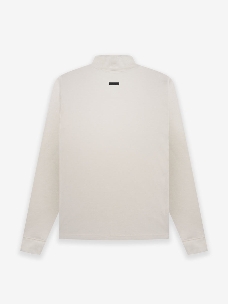 Pique Mock Neck - 2
