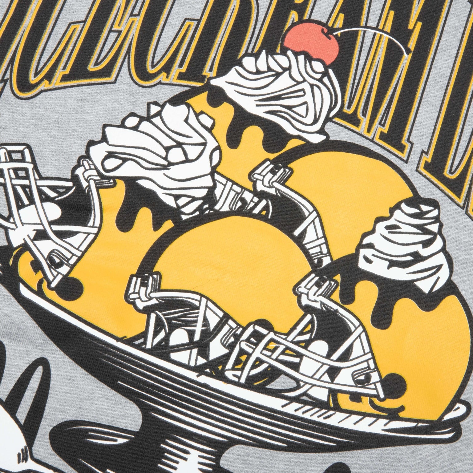 FEATURE X ICECREAM SUPER BOWL HOODIE - HEATHER GREY - 7