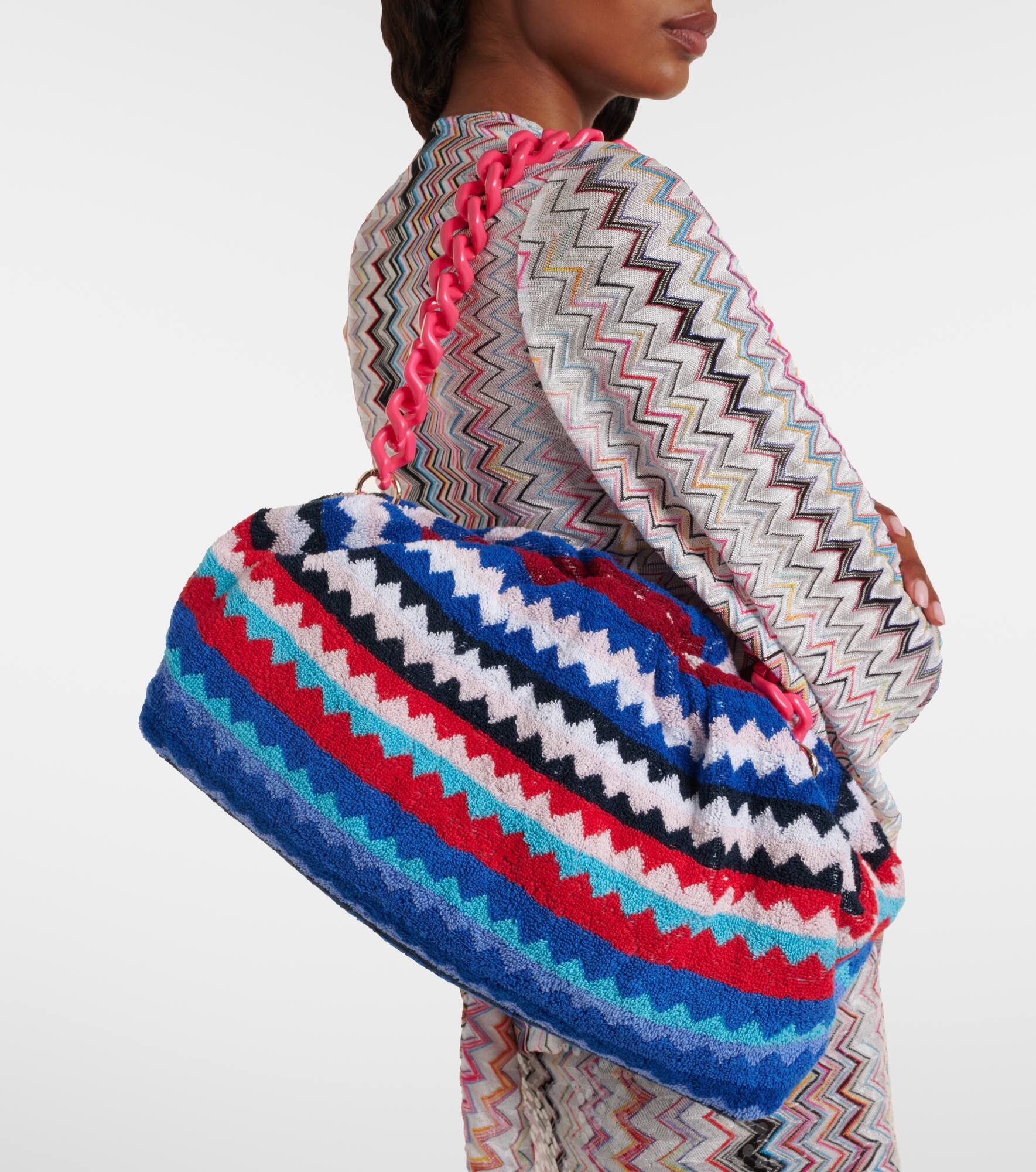 Zigzag shoulder bag - 6