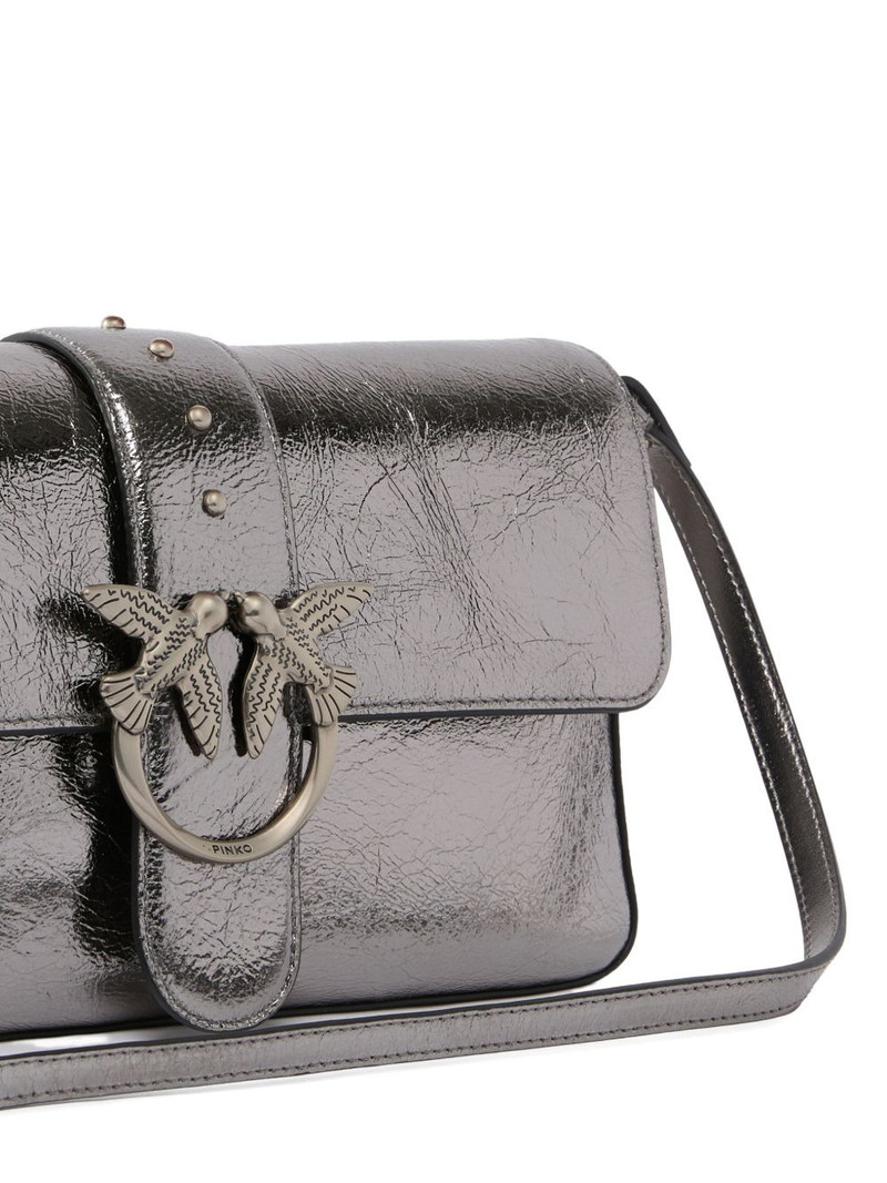 bird-ring leather cross body bag 3
