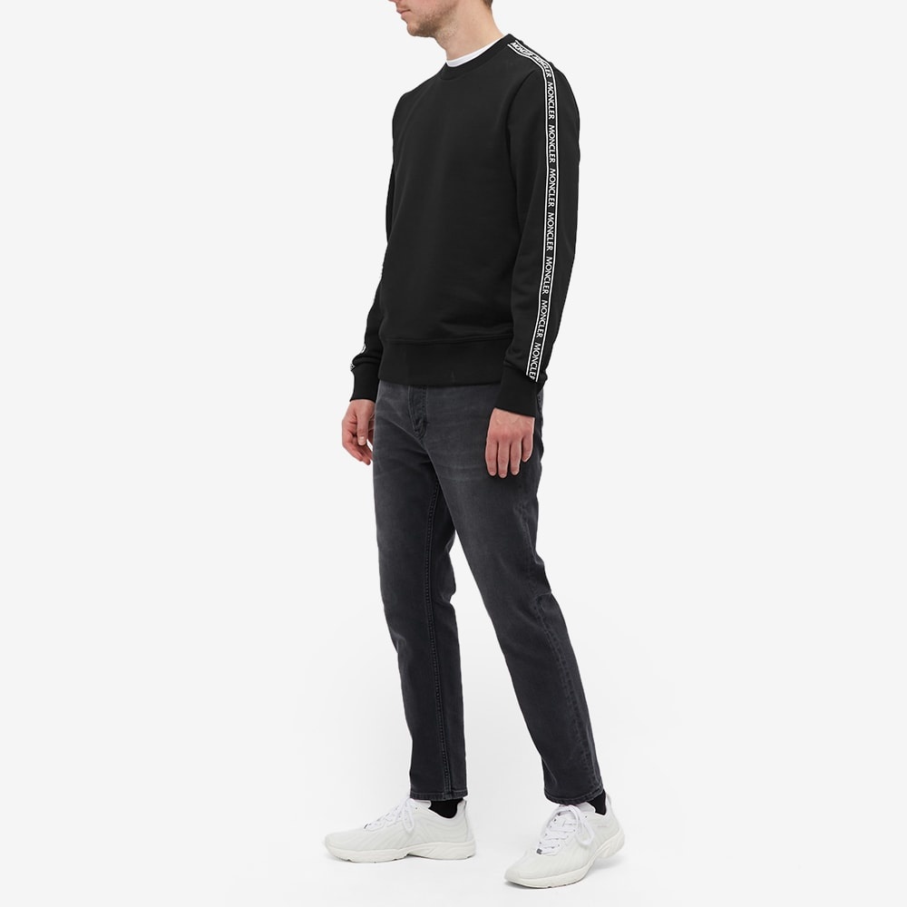 Moncler Tonal Logo Taping Crew Sweat - 6