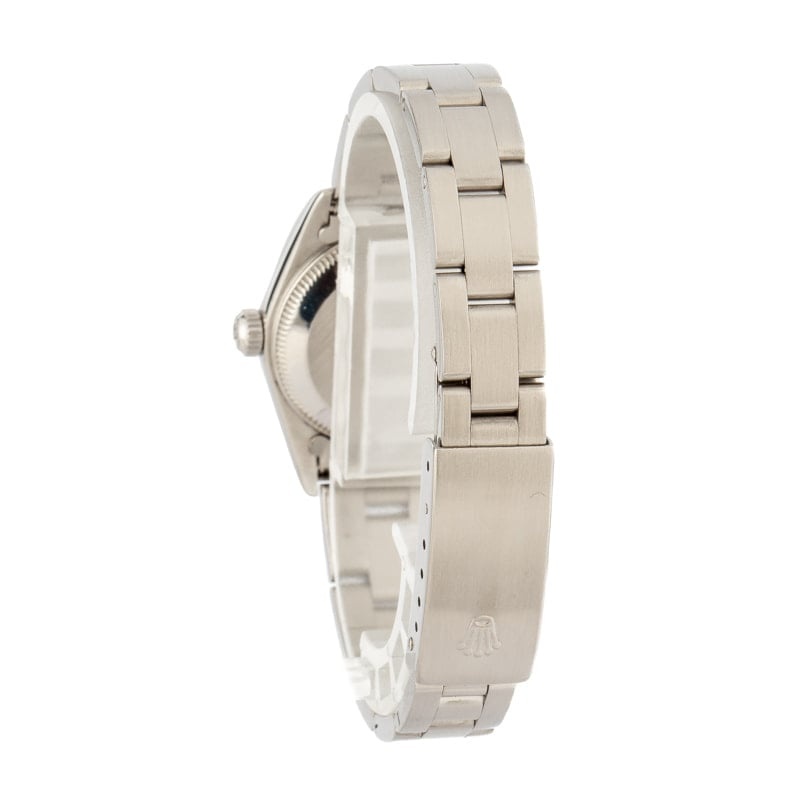 Lady Rolex Oyster Perpetual 76080 Black Dial - 3